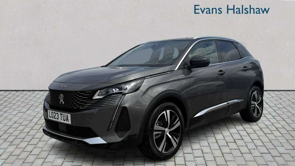 Peugeot 3008 1.5 Bluehdi Gt Eat8 2023 Grey #3