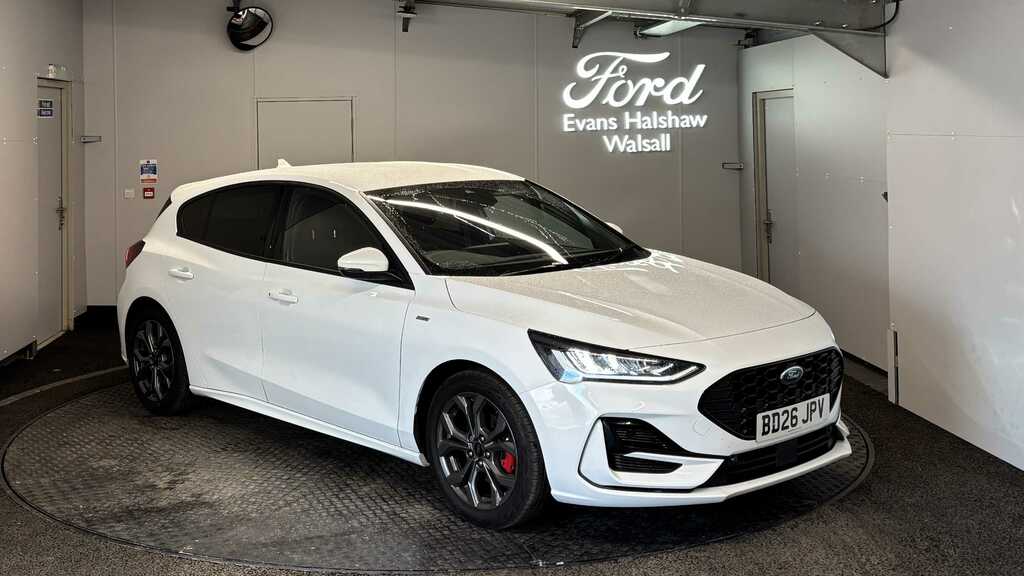 Ford Focus 1.0 Ecoboost Hybrid Mhev St-line 2026 White