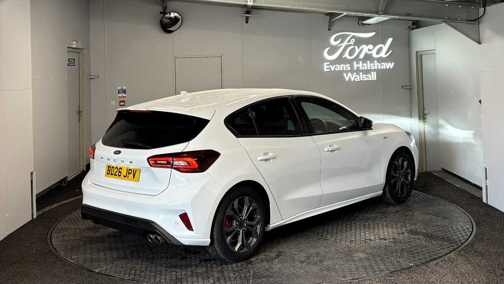Ford Focus 1.0 Ecoboost Hybrid Mhev St-line 2026 BD26JPV White #4