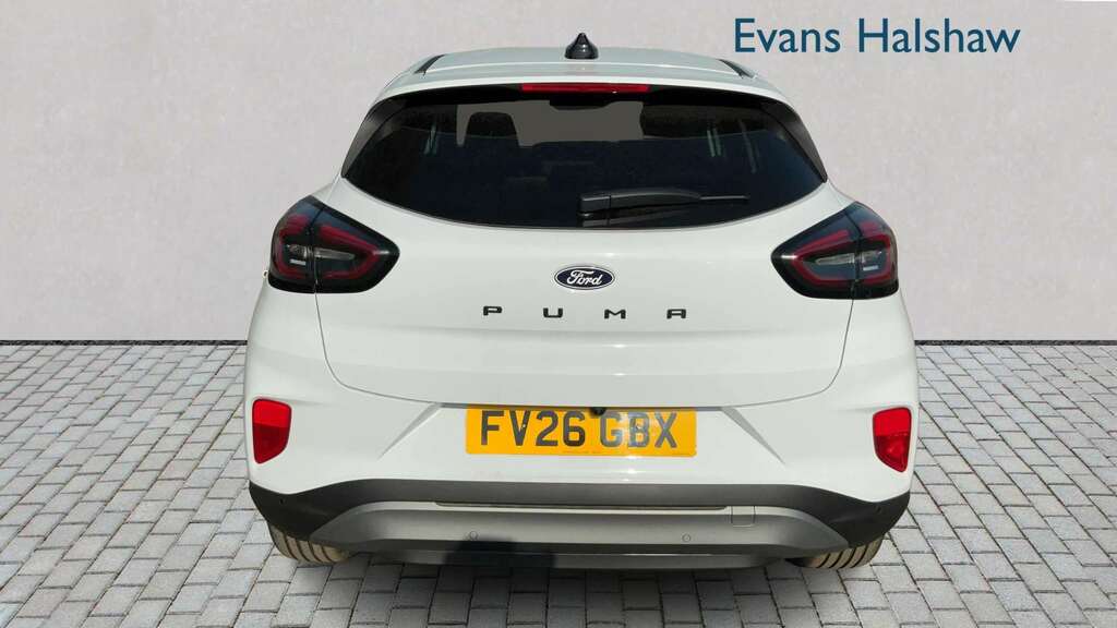 Ford Puma 1.0 Ecoboost Hybrid Mhev Titanium 2026 FV26GBX White #5