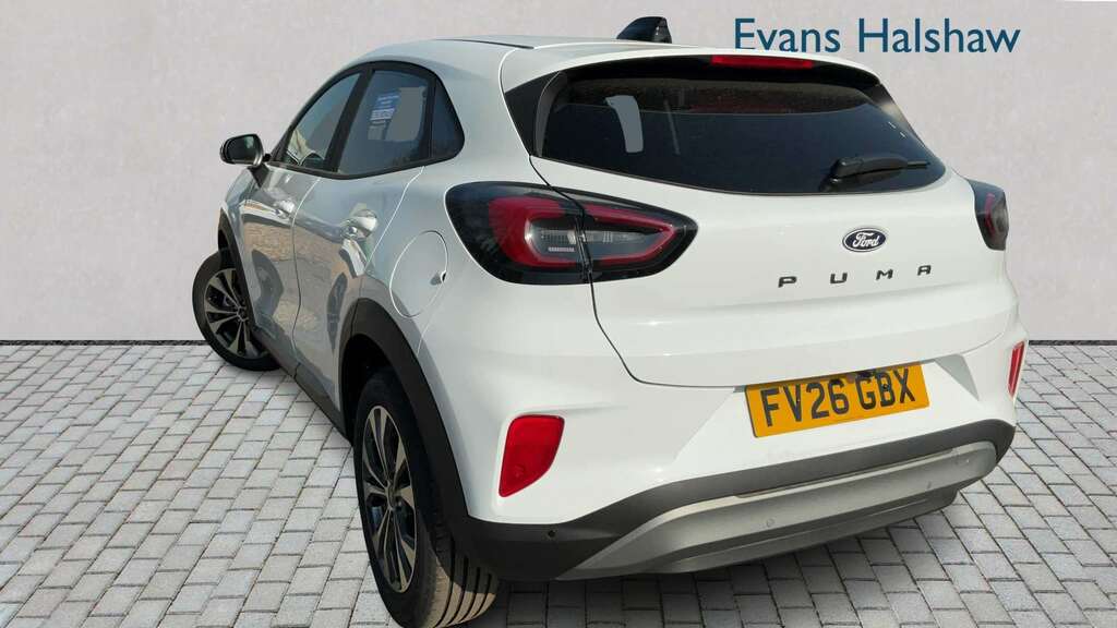Ford Puma 1.0 Ecoboost Hybrid Mhev Titanium 2026 FV26GBX White #2