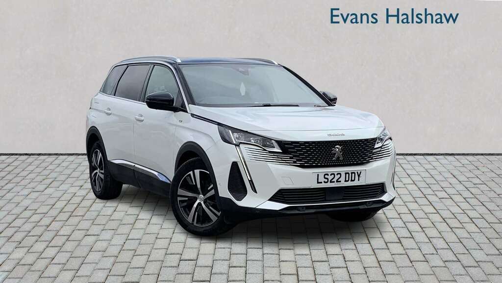 Peugeot 5008 1.5 Bluehdi Gt Eat8 2022 White