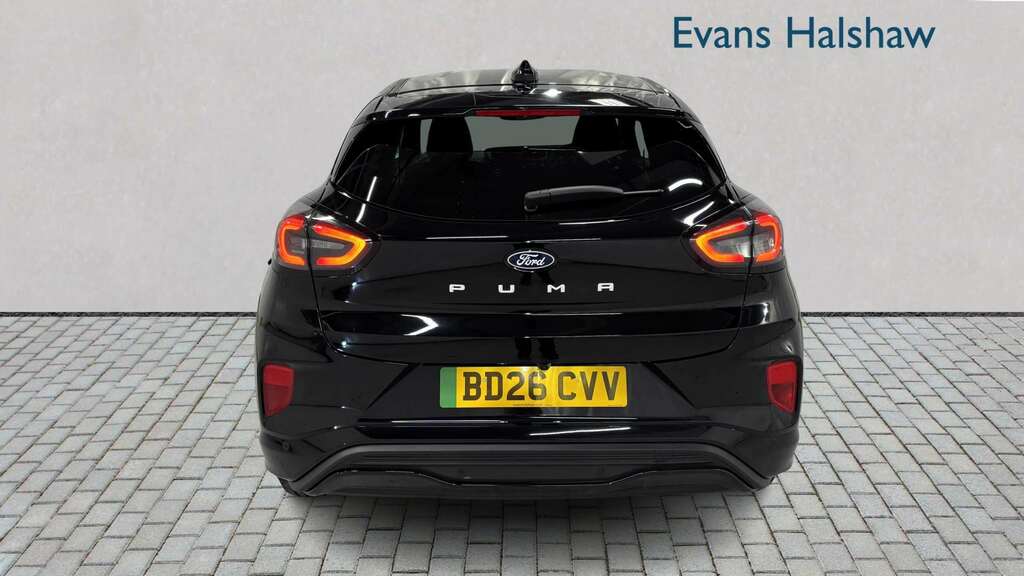 Ford Puma 123Kw Select 43Kwh 2026 BD26CVV Black #3