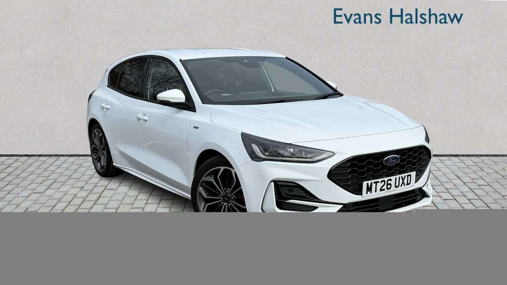 Ford Focus 1.0 Ecoboost Hybrid Mhev St-line X 2026 White