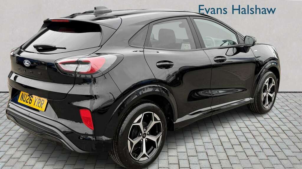 Ford Puma 1.0 Ecoboost Hybrid Mhev St-line 2026 NU26YRR Black #3