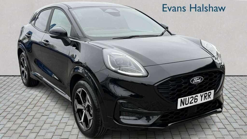 Ford Puma 1.0 Ecoboost Hybrid Mhev St-line 2026 NU26YRR Black
