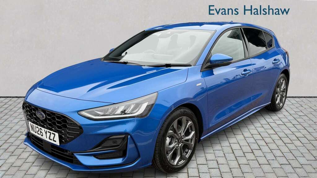 Ford Focus 1.0 Ecoboost Hybrid Mhev 155 St-line 2026 NU26YZZ Blue #3