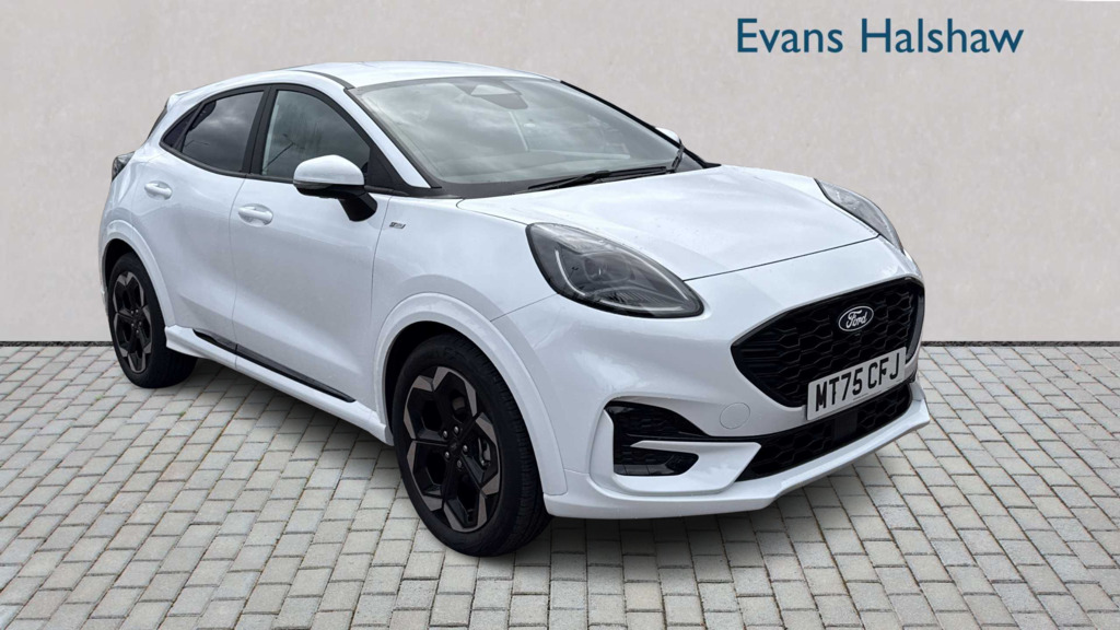 Ford Puma 1.0 Ecoboost Hybrid Mhev St-line X Dct 2025 MT75CFJ White
