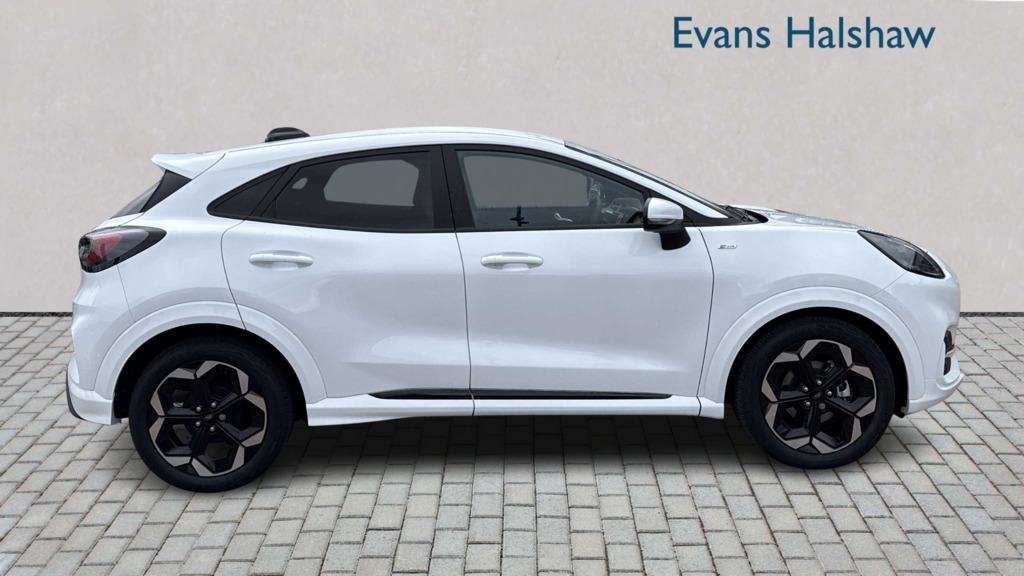 Ford Puma 1.0 Ecoboost Hybrid Mhev St-line X Dct 2025 MT75CFJ White #2