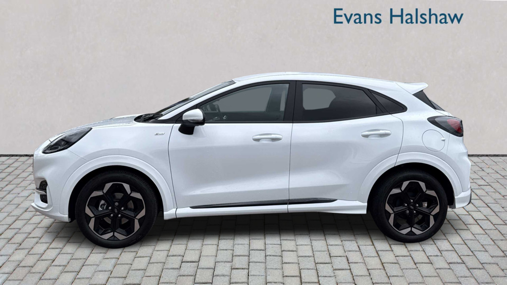 Ford Puma 1.0 Ecoboost Hybrid Mhev St-line X Dct 2025 MT75CFJ White #5