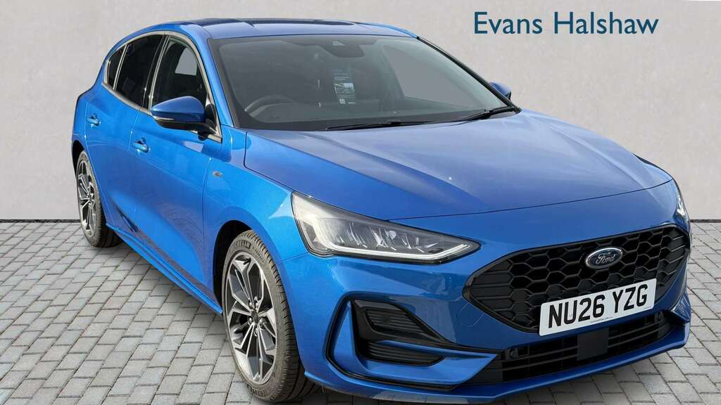 Ford Focus 1.0 Ecoboost Hybrid Mhev 155 St-line X 20 NU26YZG Blue