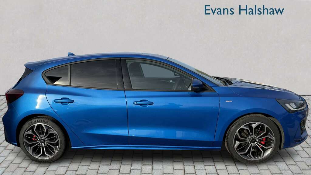Ford Focus 1.0 Ecoboost Hybrid Mhev 155 St-line X 20 NU26YZG Blue #2