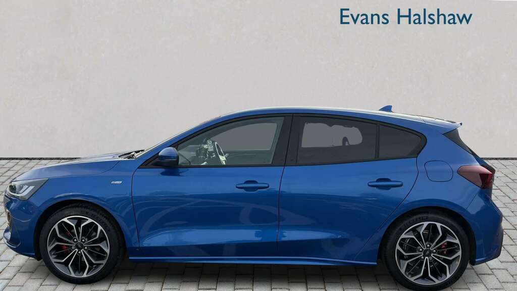 Ford Focus 1.0 Ecoboost Hybrid Mhev 155 St-line X 20 NU26YZG Blue #5