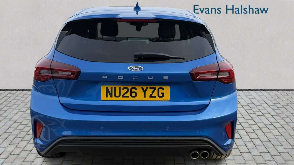 Ford Focus 1.0 Ecoboost Hybrid Mhev 155 St-line X 20 NU26YZG Blue #4