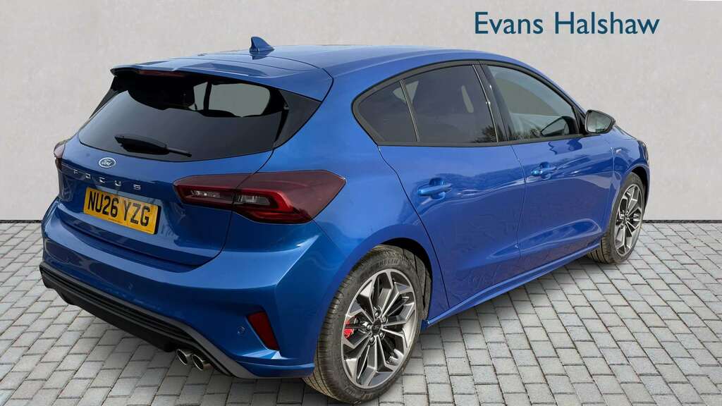 Ford Focus 1.0 Ecoboost Hybrid Mhev 155 St-line X 20 NU26YZG Blue #3