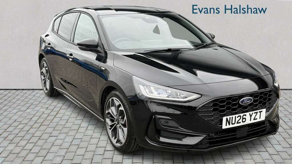 Ford Focus 1.0 Ecoboost Hybrid Mhev 155 St-line X 20 NU26YZT Black
