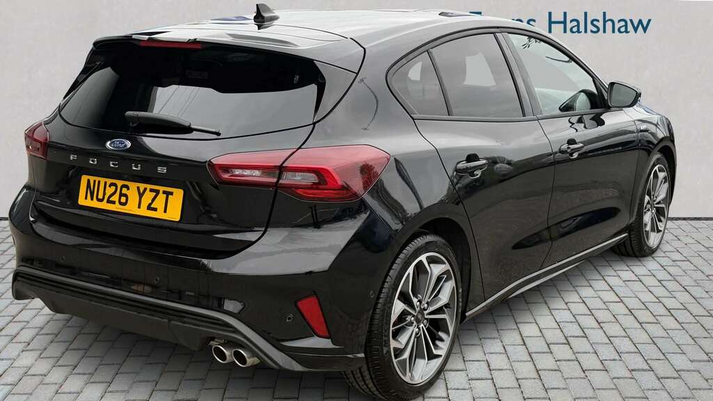 Ford Focus 1.0 Ecoboost Hybrid Mhev 155 St-line X 20 NU26YZT Black #2