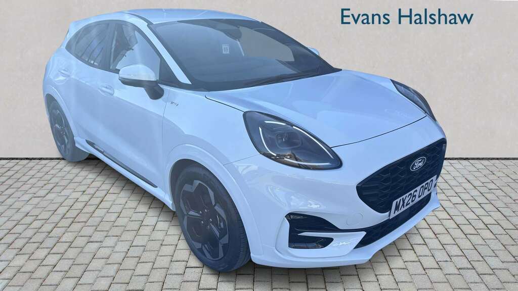 Ford Puma 1.0 Ecoboost Hybrid Mhev St-line X 2026 White #2