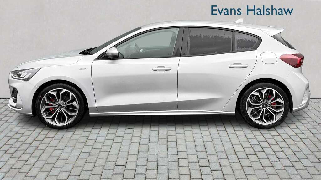 Ford Focus 1.0 Ecoboost Hybrid Mhev 155 St-line X 20 SD26VWL Silver #4