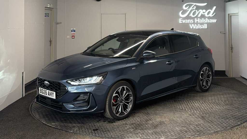 Ford Focus 1.0 Ecoboost Hybrid Mhev 155 St-line X 20 BD26AHY Blue #3