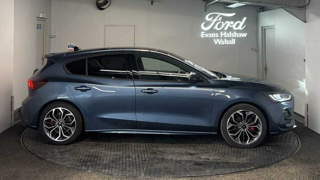 Ford Focus 1.0 Ecoboost Hybrid Mhev 155 St-line X 20 BD26AHY Blue #4