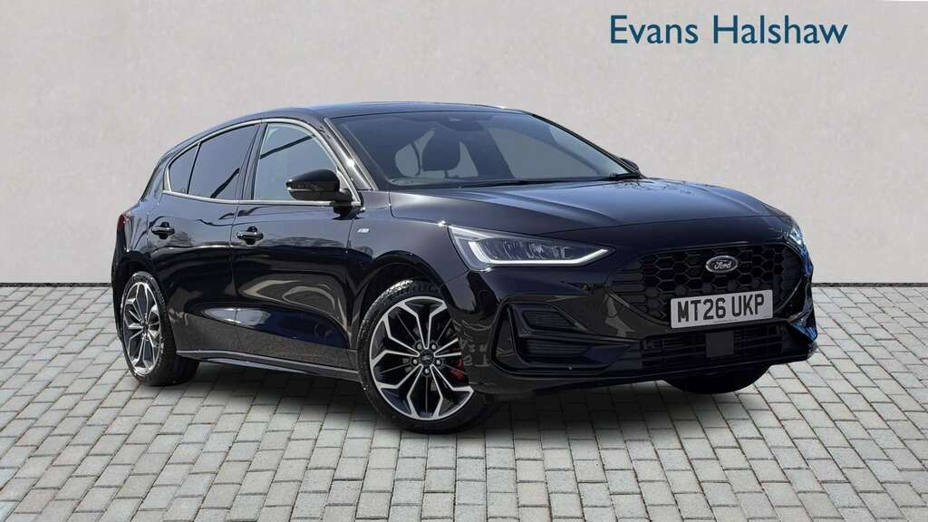 Ford Focus 1.0 Ecoboost Hybrid Mhev 155 St-line X 20 MT26UKP Black #2