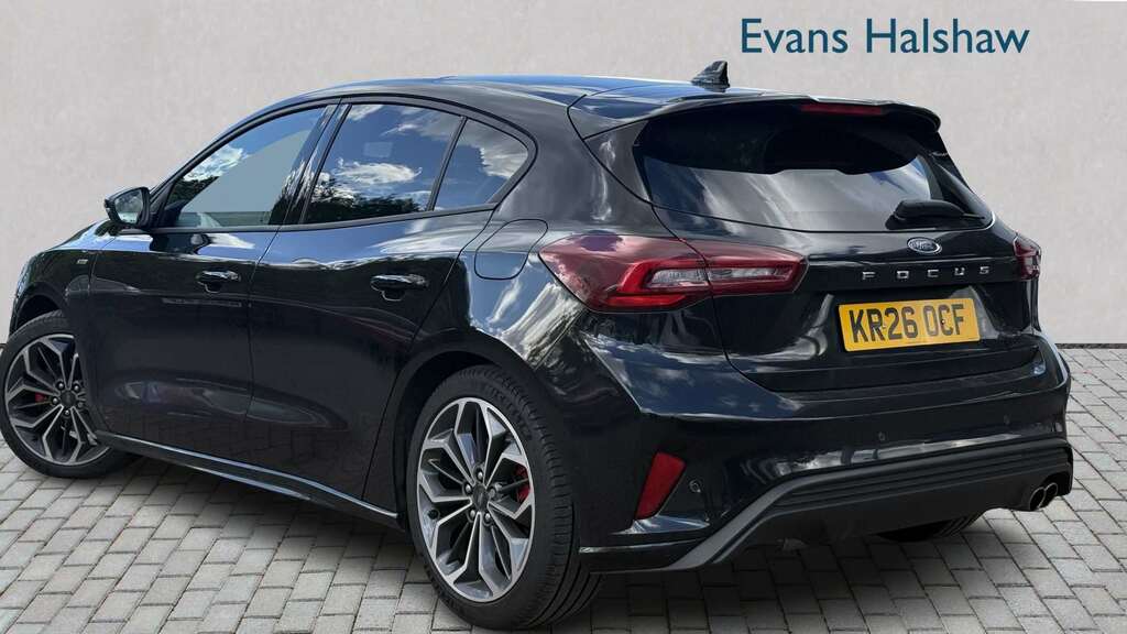 Ford Focus 1.0 Ecoboost Hybrid Mhev 155 St-line X 20 KR26OCF Black #2