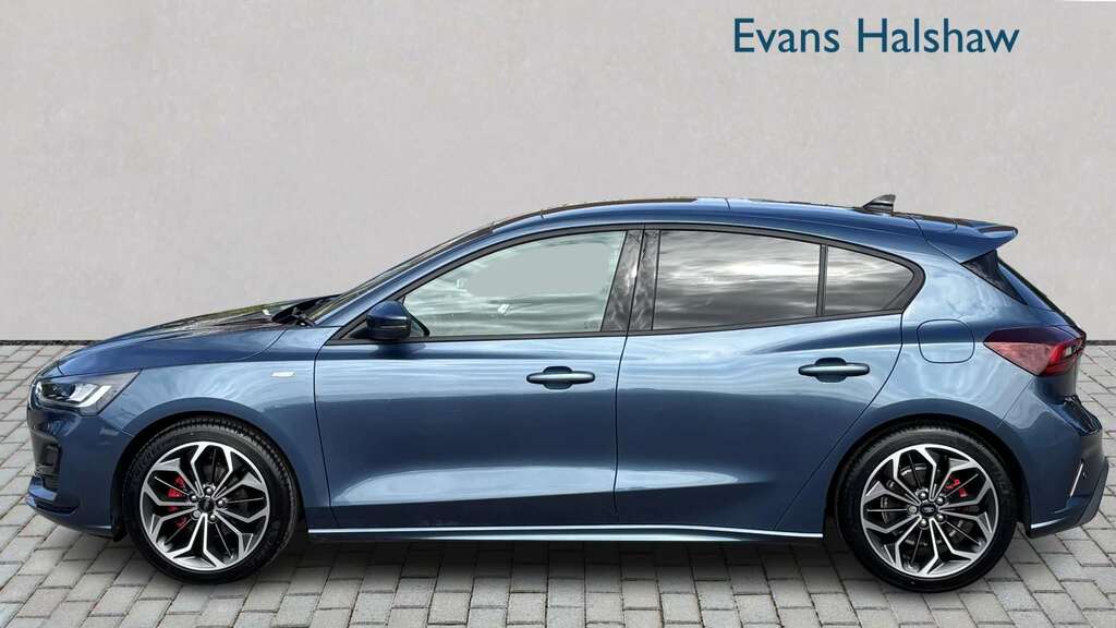 Ford Focus 1.0 Ecoboost Hybrid Mhev 155 St-line X 20 PO26LBJ Blue #4