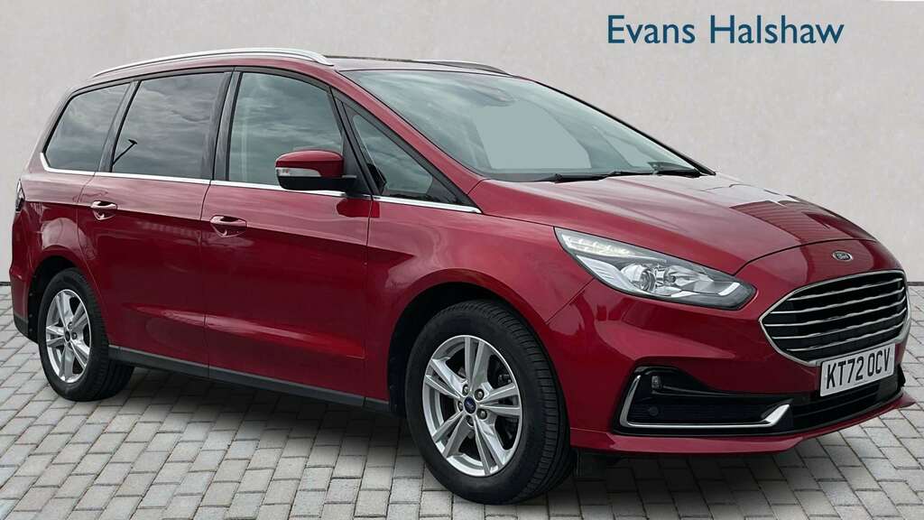 Ford Galaxy 2.5 Fhev 190 Titanium Cvt 2023 Red