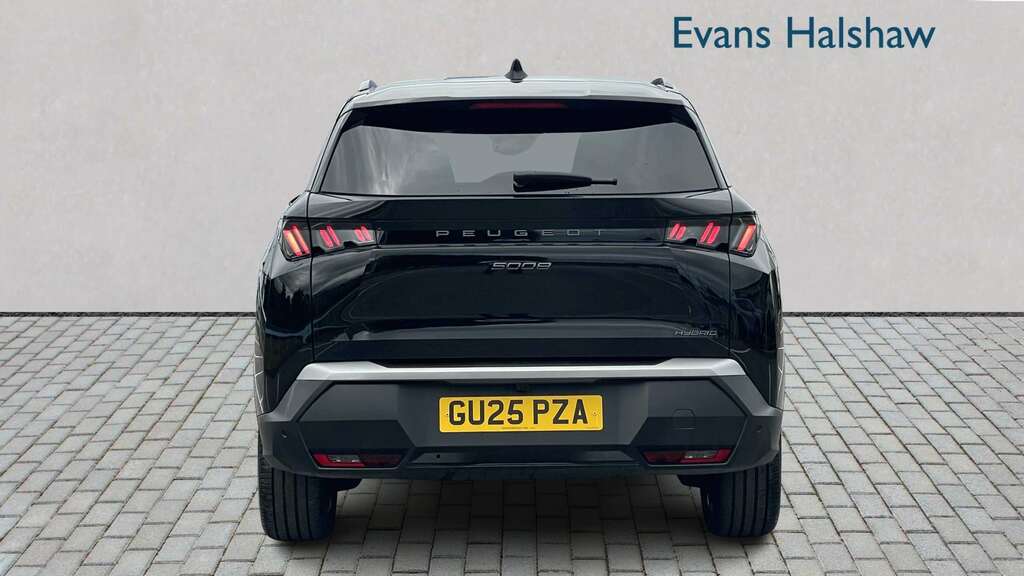 Peugeot 5008 1.2 Hybrid 136 Allure E-dsc6 2025 GU25PZA Black #5