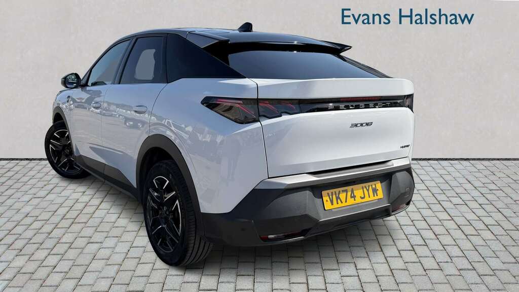 Peugeot 3008 1.2 Hybrid 136 Gt E-dsc6 2024 VK74JYW White #3
