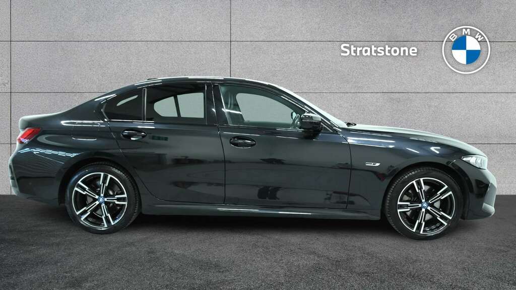 BMW 3 Series 330E M Sport Step 2022 CA72GFU Black #3