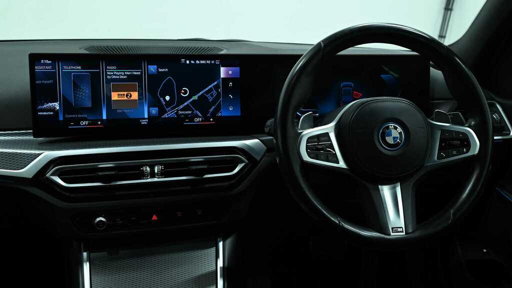 BMW 3 Series 330E M Sport Step 2022 CA72GFU Black #5
