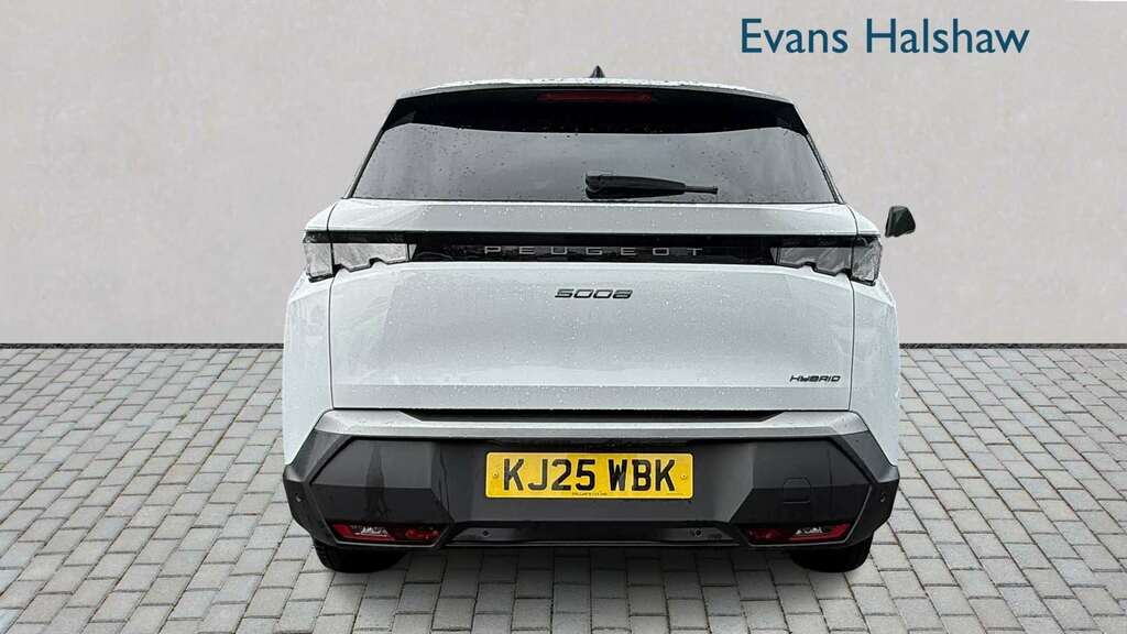 Peugeot 5008 1.2 Hybrid 145 Gt E-dsc6 2025 White #5