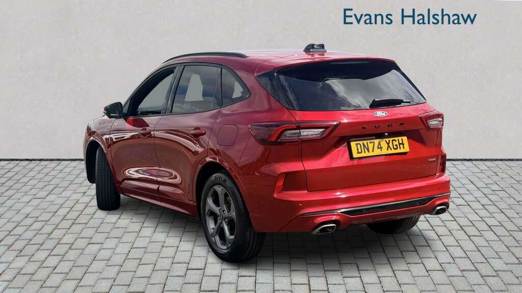 Ford Kuga 2.5 Fhev St-line Cvt 2024 DN74XGH Red #2