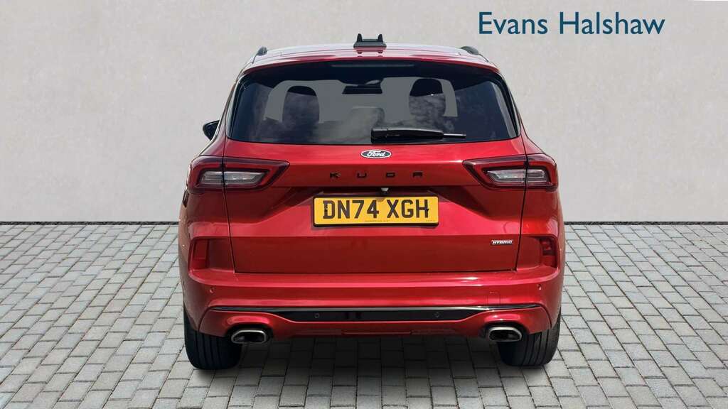 Ford Kuga 2.5 Fhev St-line Cvt 2024 DN74XGH Red #3