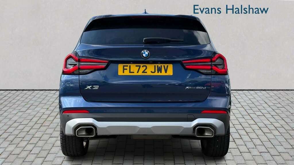 BMW X3 Xdrive20d Mht Xline Step 2022 Blue #6