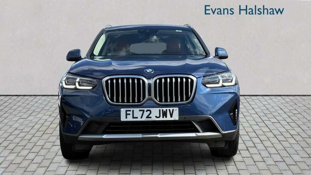 BMW X3 Xdrive20d Mht Xline Step 2022 FL72JWV Blue #3