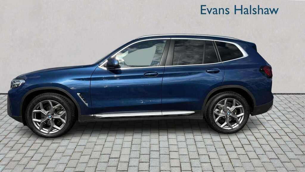 BMW X3 Xdrive20d Mht Xline Step 2022 FL72JWV Blue #6