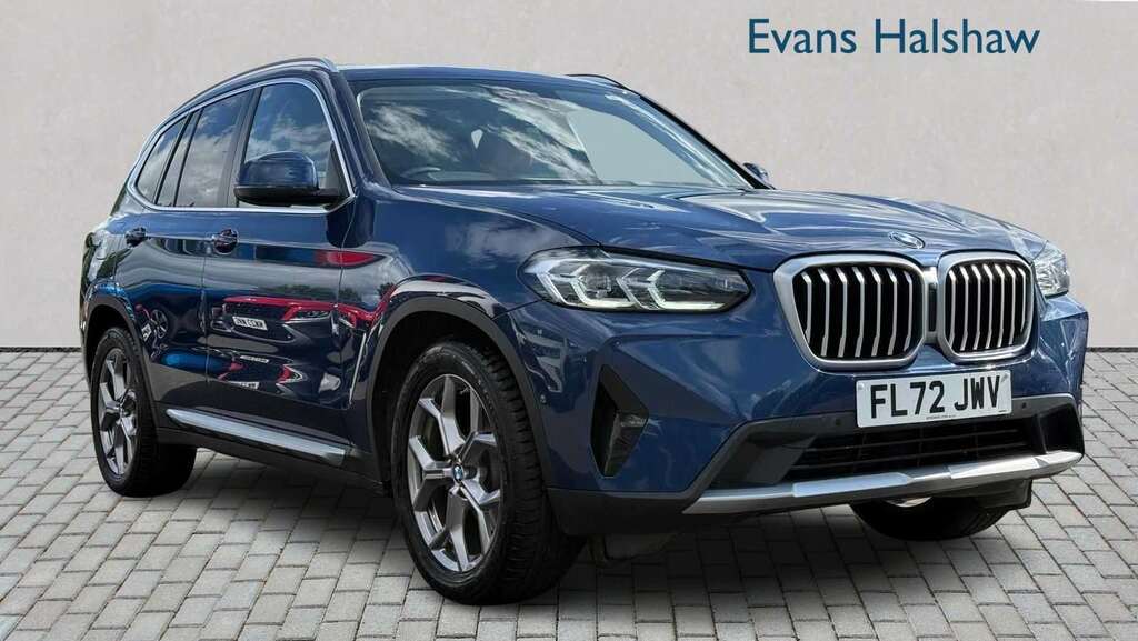 BMW X3 Xdrive20d Mht Xline Step 2022 FL72JWV Blue