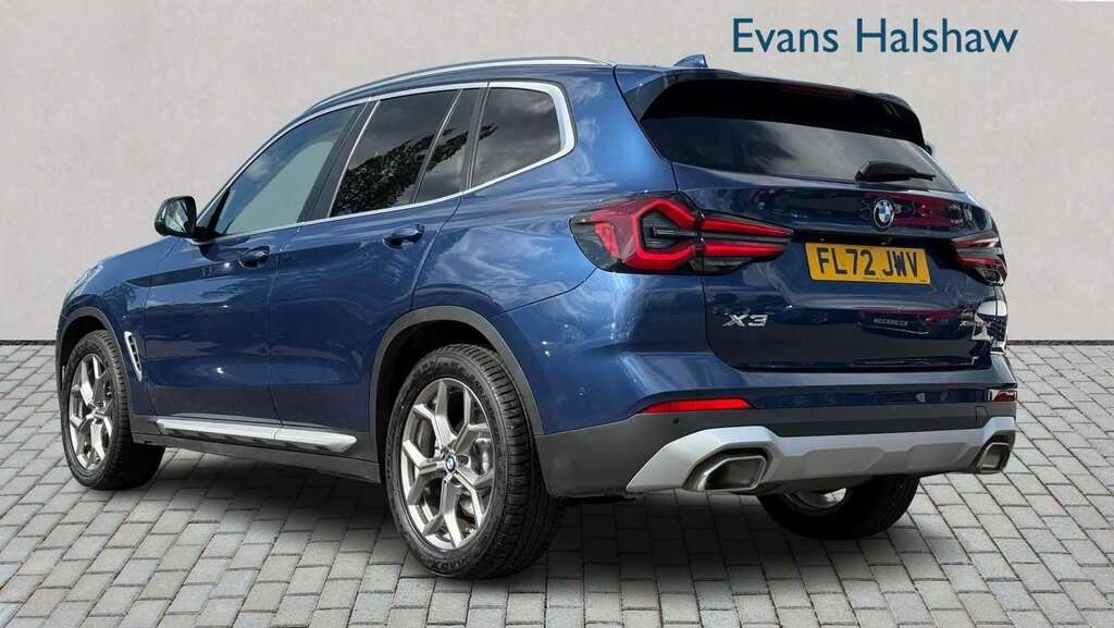 BMW X3 Xdrive20d Mht Xline Step 2022 FL72JWV Blue #5