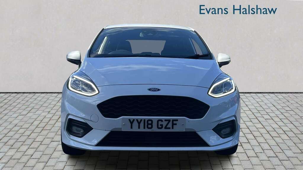 Ford Fiesta 1.0 Ecoboost 125 St-line 2018 White #2