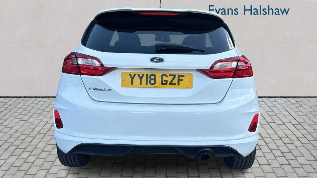 Ford Fiesta 1.0 Ecoboost 125 St-line 2018 White #3