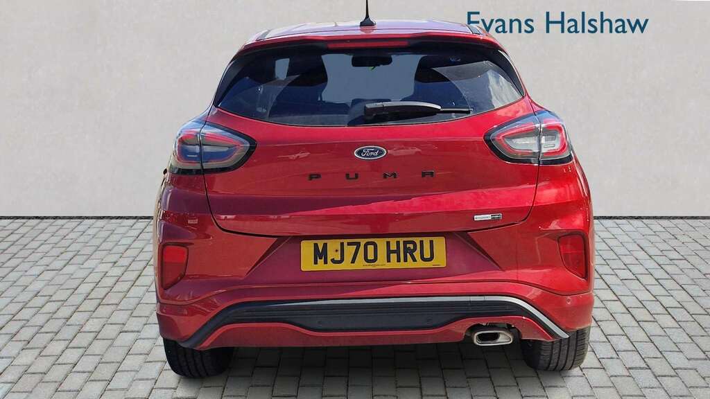 Ford Puma 1.0 Ecoboost Hybrid Mhev St-line 2020 Red #4