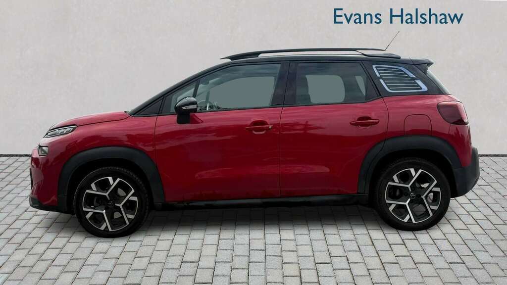 Citroen C3 Aircross 1.2 Puretech 130 Shine Plus Eat6 2022 FG72PMY Red #3