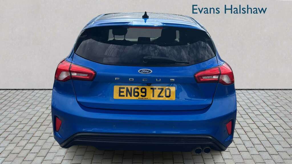 Ford Focus 1.5 Ecoboost 182 St-line X 2020 EN69TZO Blue #5