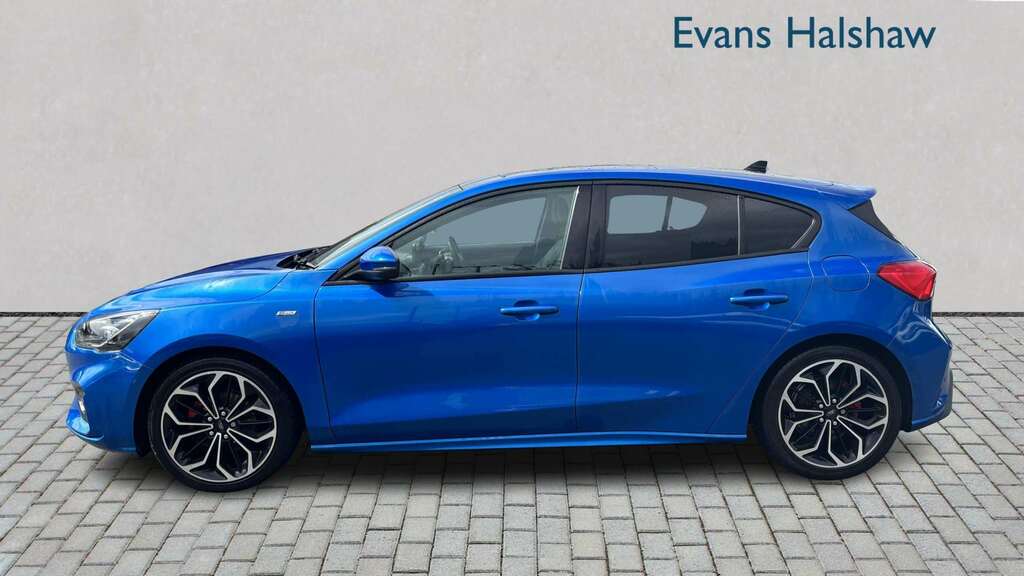 Ford Focus 1.5 Ecoboost 182 St-line X 2020 EN69TZO Blue #3