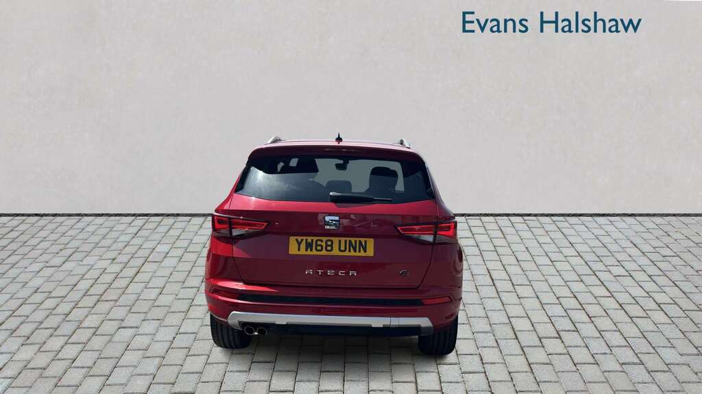 Seat Ateca 1.5 Tsi Evo Fr Sport Ez 2019 YW68UNN Red #4