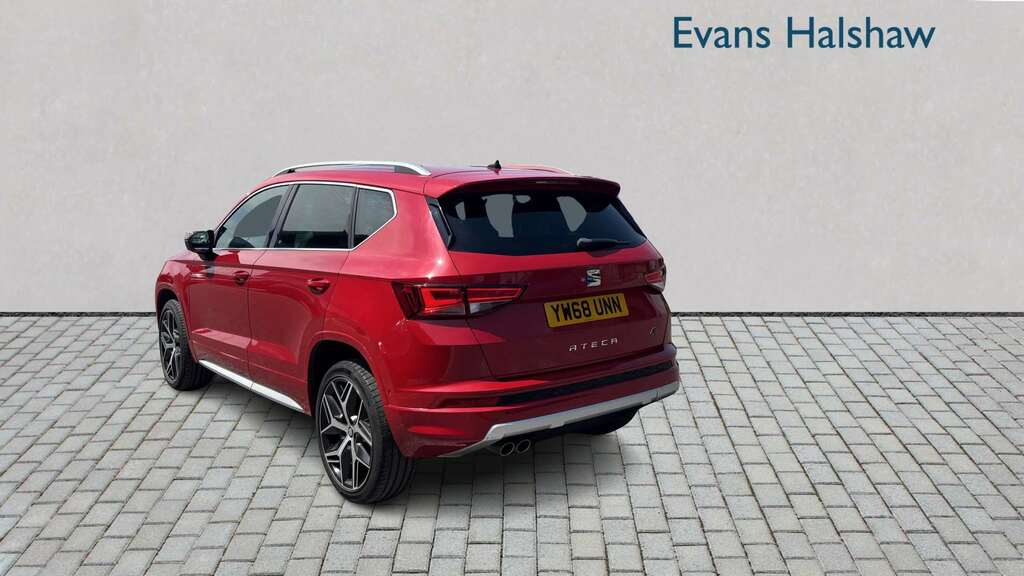 Seat Ateca 1.5 Tsi Evo Fr Sport Ez 2019 YW68UNN Red #5