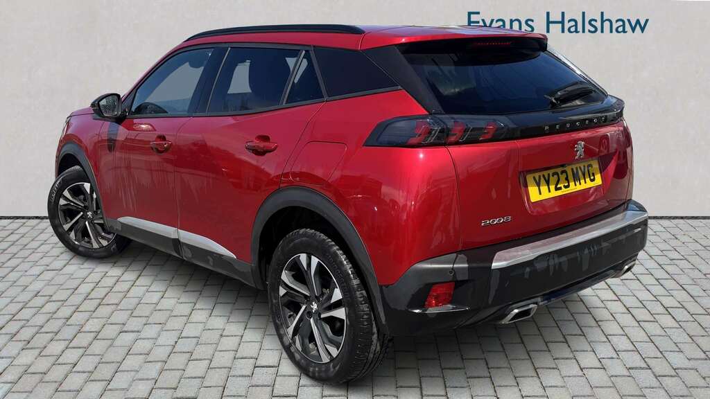 Peugeot 2008 1.2 Puretech 130 Allure Premium Eat8 2023 Red #2